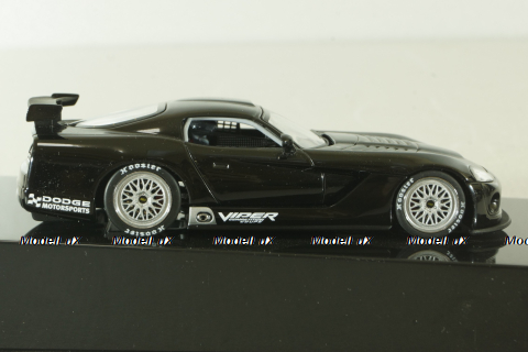 Dodge Viper Competition Coupe Plain Body Version Black, 60421, Auto Art 1:43