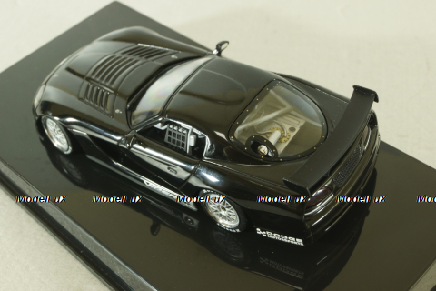Dodge Viper Competition Coupe Plain Body Version Black, 60421, Auto Art 1:43