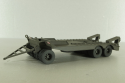 Прицеп ЧМЗАП-5208 , темно-серый, Modellux 1:43