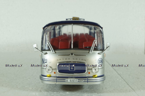 Setra S14, 1967, Camiones y Autobuses, Salvat 1:43