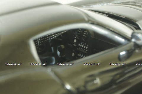 Dodge Viper Competition Coupe Plain Body Version Black, 60421, Auto Art 1:43