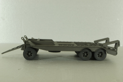 Прицеп ЧМЗАП-5208 , темно-серый, Modellux 1:43