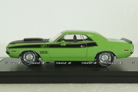 Dodge Challenger T/A 1970 green/flatblack, PRD407G, Premium X 1:43