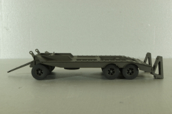 Прицеп ЧМЗАП-5208 , темно-серый, Modellux 1:43