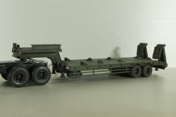 КВСЗ-5001.000 2-х осный п/прицеп-тяжеловоз, хаки, Modellux 1:43