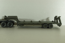 КВСЗ-5001.000 2-х осный п/прицеп-тяжеловоз, хаки, Modellux 1:43