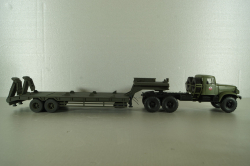 КВСЗ-5001.000 2-х осный п/прицеп-тяжеловоз, хаки, Modellux 1:43