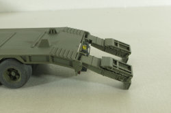 КВСЗ-5001.000 2-х осный п/прицеп-тяжеловоз, хаки, Modellux 1:43