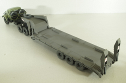 ЧМЗАП-9990 п/прицеп-тяжеловоз, серый, Modellux 1:43