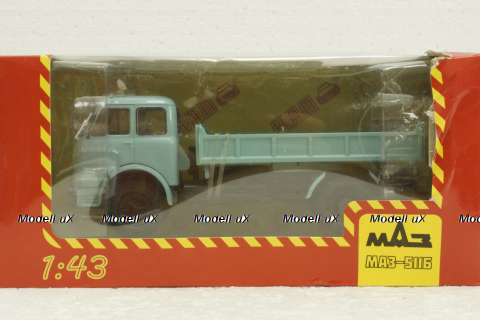 Маз-511Б самосвал голубой, Н976, Наш Автопром 1:43