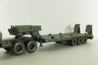 КВСЗ-5001.000 3-х осный п/прицеп-тяжеловоз, зеленый