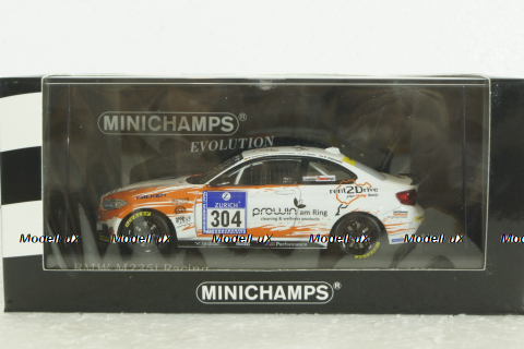 BMW M235I Racing RENT2DRIVE Racing, Nürburgring 2015, 437152504, Minichamps 1:43