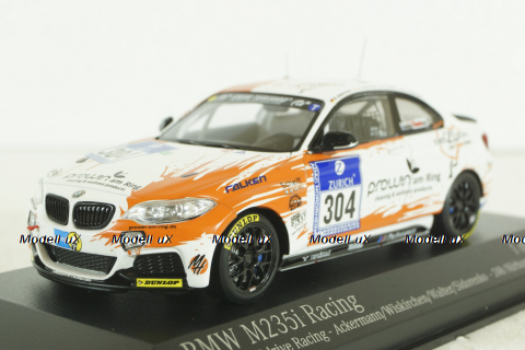 BMW M235I Racing RENT2DRIVE Racing, Nürburgring 2015, 437152504, Minichamps 1:43
