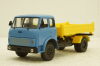 Маз-5111 самосвал синий/желтый, Н978, Наш Автопром 1:43