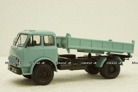 Маз-511Б самосвал голубой, Н976, Наш Автопром 1:43