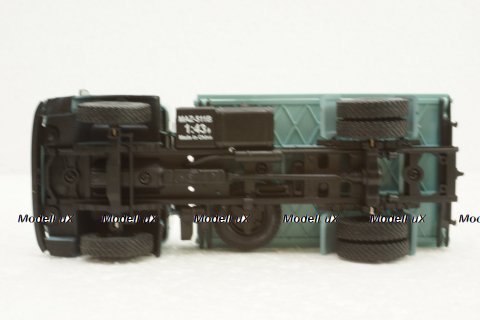 Маз-511Б самосвал голубой, Н976, Наш Автопром 1:43