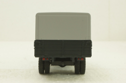УралЗис-355М, борт с тентом, зеленый/серый, АвтоИстория 1:43