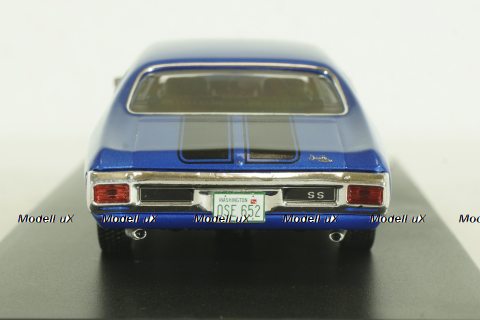 Chevrolet Chevelle SS  1970 blue metallic / black, PRD464, Premium X 1:43