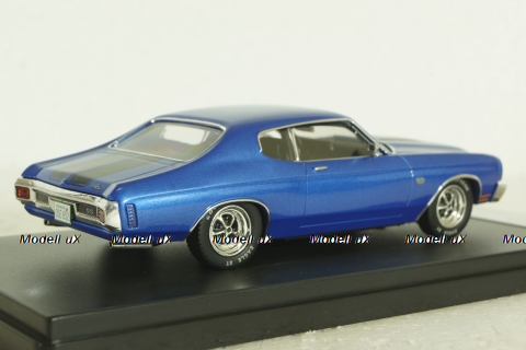 Chevrolet Chevelle SS  1970 blue metallic / black, PRD464, Premium X 1:43