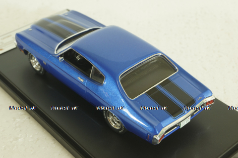 Chevrolet Chevelle SS  1970 blue metallic / black, PRD464, Premium X 1:43