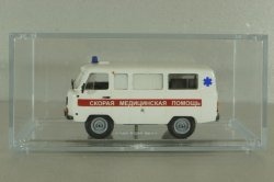 Уаз-452 медицинский, белый, Конверсия 1:43