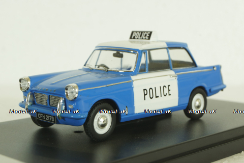 Triumph Herald UK Police 1962, PRD323, Premium X 1:43