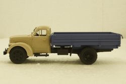 УралЗис-355М, борт, бежевый/синий, АвтоИстория 1:43