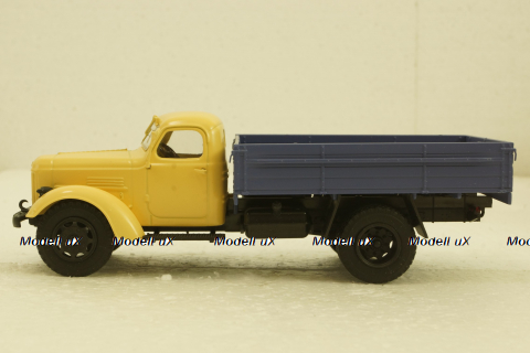 Зил-164, борт, желтый/синий, АвтоИстория 1:43