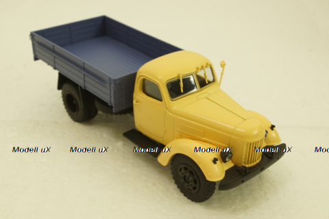 Зил-164, борт, желтый/синий, АвтоИстория 1:43