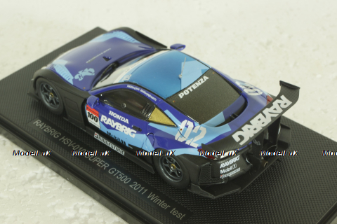 Honda HSV-010 No.100 Super GT500 Winter Test 2011, 44677, Ebbro 1:43