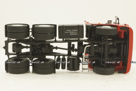 Маз-6430 тягач, красный, АвтоИстория 1:43