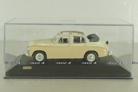 Газ-М-20Б Победа, кабриолет 1948, бежевая/желтая, V.M.S -Lviv 1:43