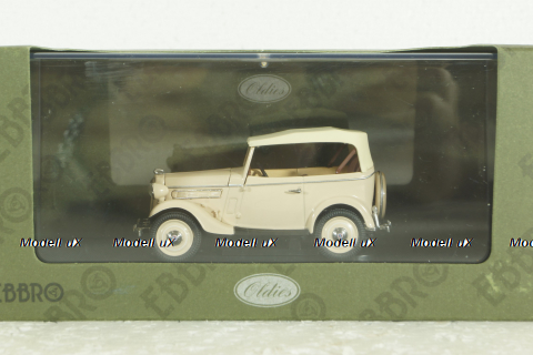 Datsun 17 Phaeton 1938 creme, 44354, Ebbro 1:43