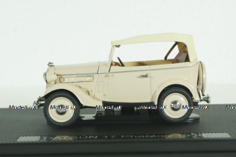 Datsun 17 Phaeton 1938 creme, 44354, Ebbro 1:43