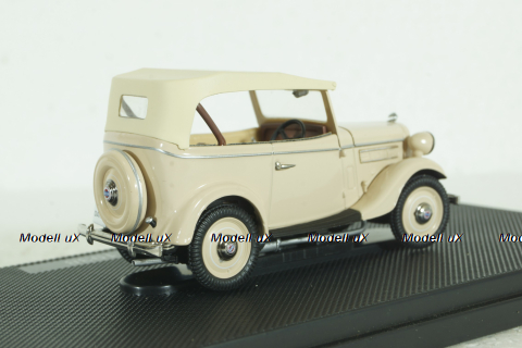 Datsun 17 Phaeton 1938 creme, 44354, Ebbro 1:43
