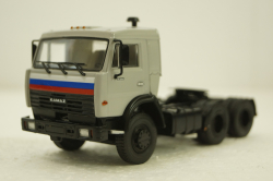 Камаз-54115 тягач, серый, АвтоИстория 1:43