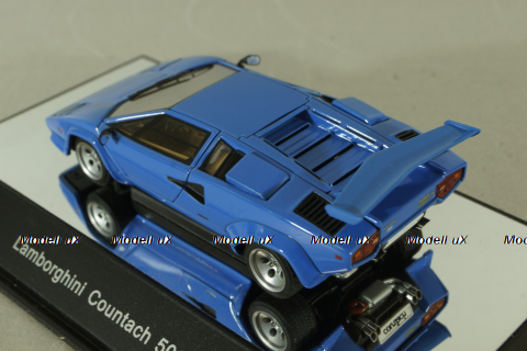 Lamborghini Countach 5000S 1982 blue, 54534, AutoArt 1:43 