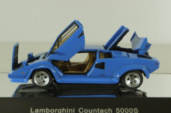 Lamborghini Countach 5000S 1982 blue, 54534, AutoArt 1:43