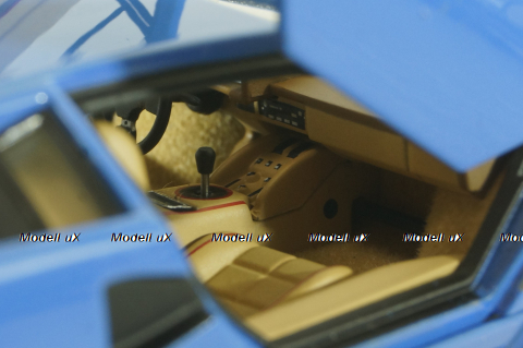 Lamborghini Countach 5000S 1982 blue, 54534, AutoArt 1:43 