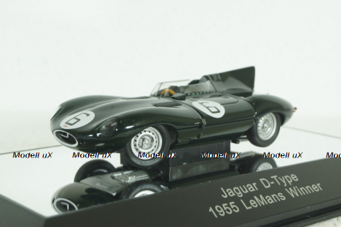 Jaguar D-Type Winner LeMans 24hr 1955, Hawthorn/Bueb, 65586, Autoart 1:43