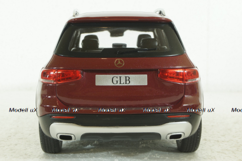 Mercedes GLB (X247) 2019, red metallic, 1803203, Solido 1:18