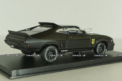 Ford Falcon XB 1973, from movie "Last of the V8 Interceptors" (1979) black, 86522, Greenlight 1:43