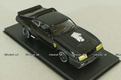 Ford Falcon XB 1973, from movie "Last of the V8 Interceptors" (1979) black, 86522, Greenlight 1:43