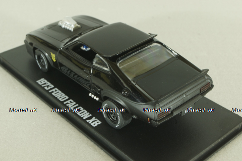 Ford Falcon XB 1973, from movie "Last of the V8 Interceptors" (1979) black, 86522, Greenlight 1:43