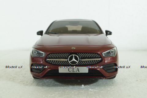 Mercedes AMG CLA Coupe (C118) 2019, red, 1803104, Solido 1:18