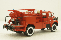 Berliet GLC 28 4x4, fire department, Hachette 1:43