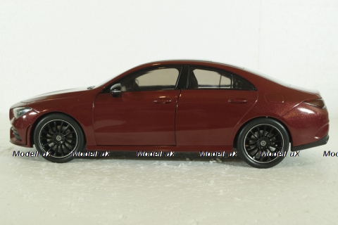 Mercedes AMG CLA Coupe (C118) 2019, red, 1803104, Solido 1:18