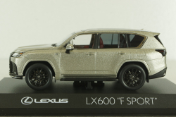 Lexus LX600 "F Sport" 2022, Sonic Titanium, KS03909FT, Kyosho 1:43 
