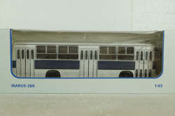 Икарус 260 бело-синий, 900124, Советский Автобус 1:43
