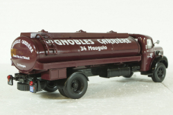 Berliet GLM10B M3 6X4 TANKER TRUCK PINARDIER 3-ASSI 1955, Berliet Collection, Hachette 1:43